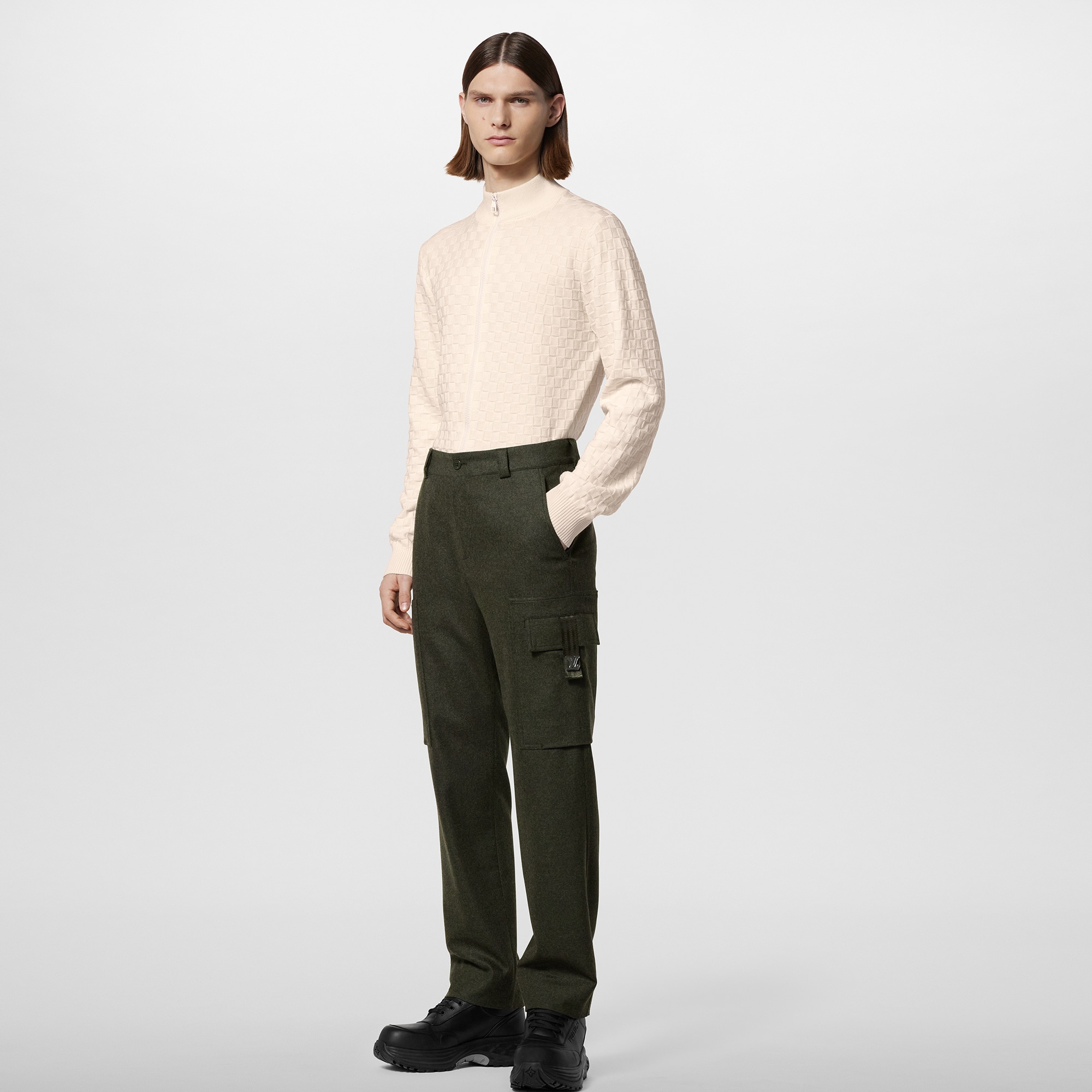 Technical Cargo Pants Homme Prêt à Porter Louis Vuitton